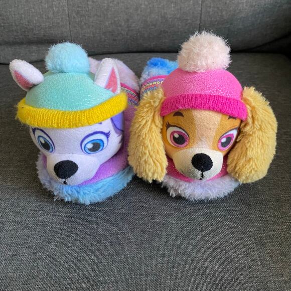 Paw Patrol Toddler Girls Slipper Size 11-12 - Picture 1 of 8